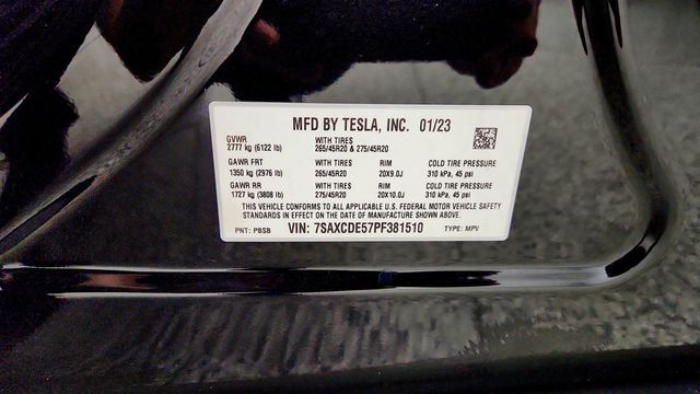 2023 Tesla Model X AWD w/ Yoke Steering Wheel - 23100403 - 23