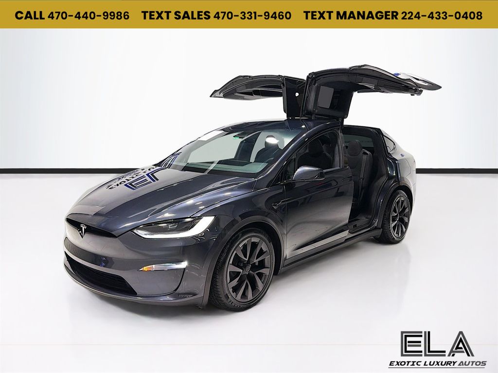 2023 Tesla Model X BENCH! FULL SELF DRIVE COMPTER 4 TRAFFIC AWARE CRUISE AUTOSTEER - 23051405 - 0