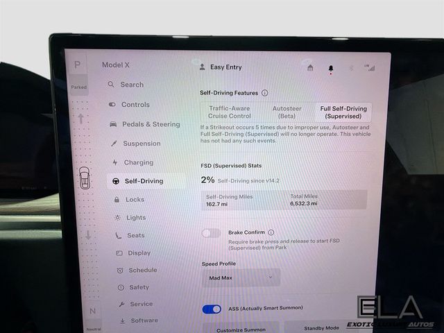 2023 Tesla Model X BENCH! FULL SELF DRIVE COMPTER 4 TRAFFIC AWARE CRUISE AUTOSTEER - 23051405 - 18