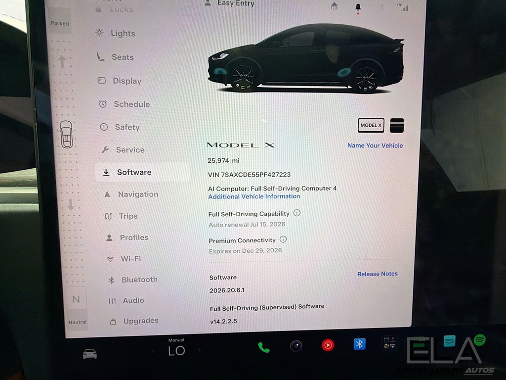 2023 Tesla Model X BENCH! FULL SELF DRIVE COMPTER 4 TRAFFIC AWARE CRUISE AUTOSTEER - 23051405 - 38