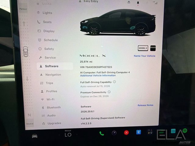 2023 Tesla Model X BENCH! FULL SELF DRIVE COMPTER 4 TRAFFIC AWARE CRUISE AUTOSTEER - 23051405 - 38