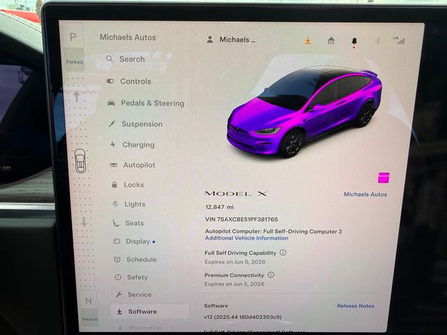 2023 Tesla Model X **MODEL X AWD 6 PASSENGERS** - 22994433 - 12