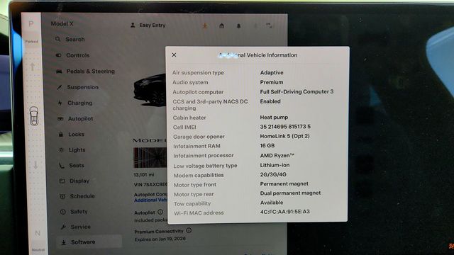 2023 Tesla Model X Plaid AWD with 22'' Turbine Wheels & Yoke Steering Wheel - 22967606 - 12
