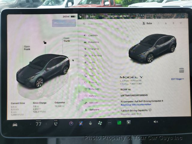 2023 Tesla Model Y HW4 FSD4 Computer Super Charge Access - 23028943 - 33
