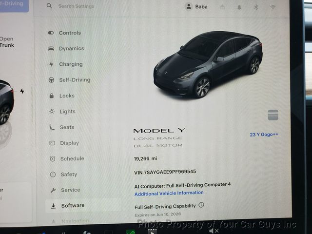2023 Tesla Model Y HW4 FSD4 Computer Super Charge Access - 23028943 - 34