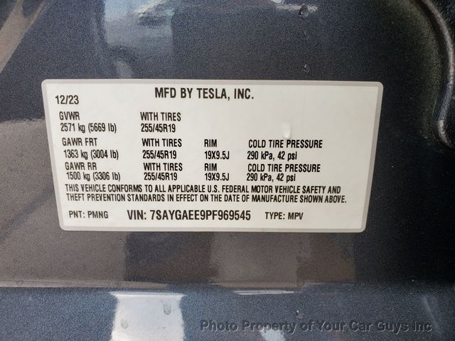 2023 Tesla Model Y HW4 FSD4 Computer Super Charge Access - 23028943 - 36