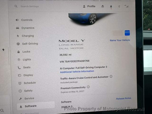 2023 Tesla Model Y Long Range AWD - 23025914 - 10