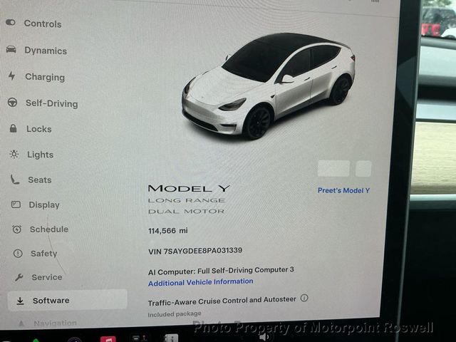 2023 Tesla Model Y Long Range AWD - 23036554 - 2