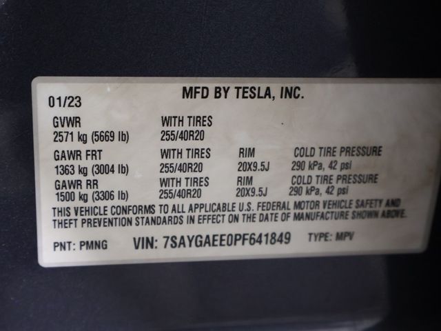 2023 Tesla Model Y Long Range AWD - 22991907 - 56