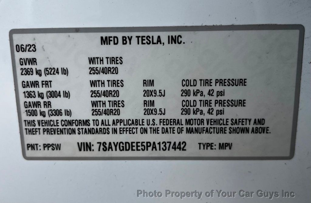 2023 Tesla Model Y Long Range AWD - 23032233 - 28