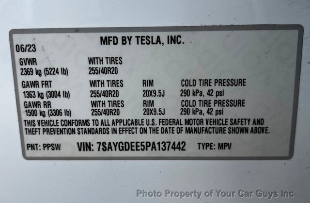 2023 Tesla Model Y Long Range AWD - 23032233 - 28
