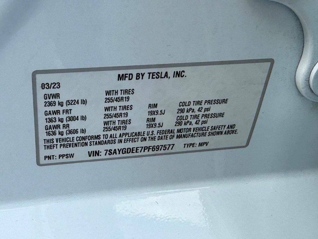 2023 Tesla Model Y Long Range AWD - 22923132 - 35