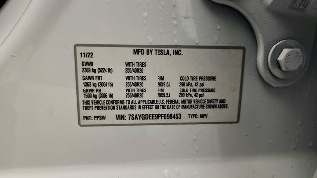 2023 Tesla Model Y Long Range AWD - 22973030 - 23