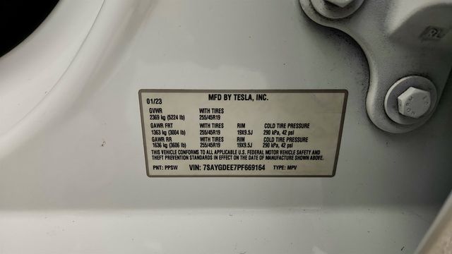 2023 Tesla Model Y Long Range AWD - 23081738 - 23