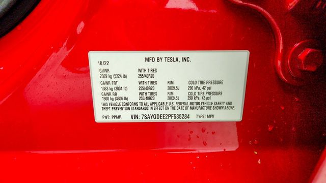 2023 Tesla Model Y Long Range AWD w/ 20'' Induction Wheels & Accel Boost - 23072952 - 24