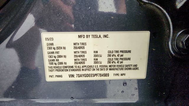 2023 Tesla Model Y Long Range AWD w/ 20'' Wheels, B&W Interior - 23007082 - 23