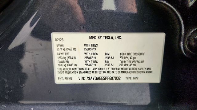 2023 Tesla Model Y Long Range AWD w/ 7-Seat Interior & Acceleration Boost - 23006204 - 23