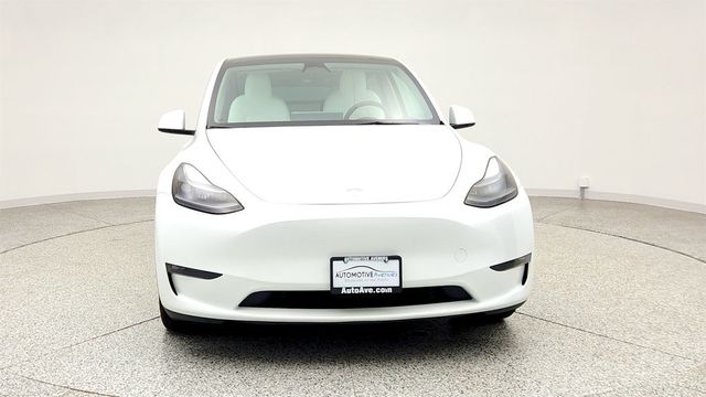 2023 Tesla Model Y Long Range AWD w/ 7-Seat White/Black Int. & 20'' Wheels - 23006184 - 1