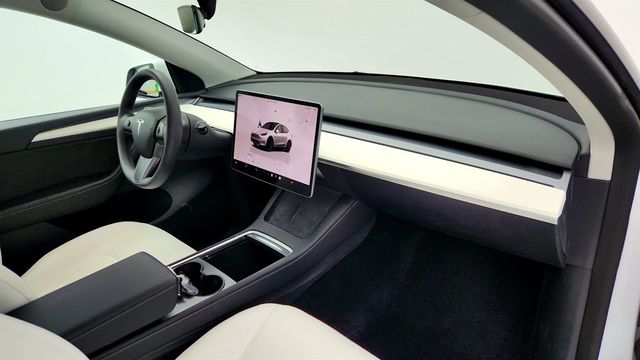 2023 Tesla Model Y Long Range AWD w/ 7-Seat White/Black Int. & 20'' Wheels - 23006184 - 29