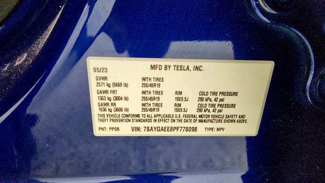 2023 Tesla Model Y Long Range AWD w/ Enhanced Autopilot & 7 Seat Interior - 23009592 - 22