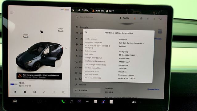 2023 Tesla Model Y Long Range AWD w/ Full Self-Driving, 20'' Wheels, B&W Interior - 23007082 - 14