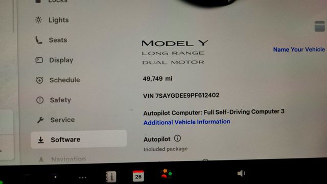 2023 Tesla Model Y Long Range AWD with White & Black Premium Interior - 22964441 - 12