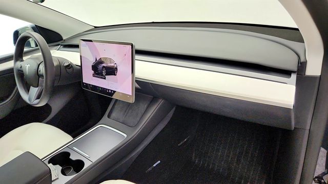 2023 Tesla Model Y Long Range AWD w/ White & Black Premium Interior - 23041706 - 28