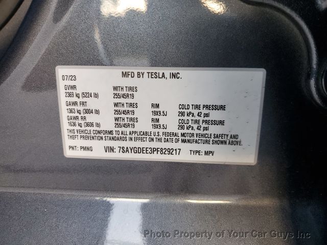 2023 Tesla Model Y LONG RANGE, FSD4 COMPUTER, SUPERCHARGER ACCESS - 22962114 - 27