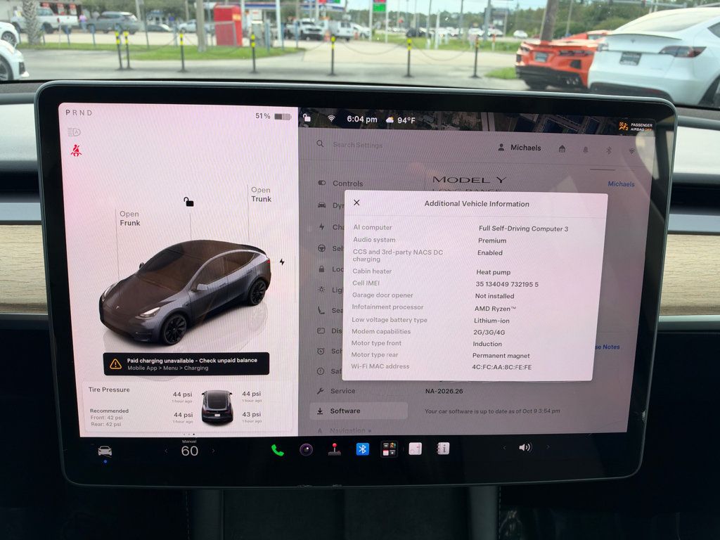 2023 Tesla Model Y **MODEL Y LONG RANGE AWD**3RD ROW SEAT** - 23078373 - 15