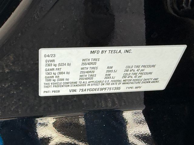 2023 Tesla Model Y **MODEL Y LONG RANGE AWD**AUTOSTEER PACKAGE** - 23026550 - 38