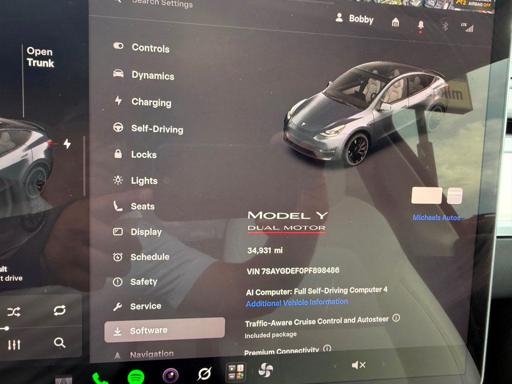 2023 Tesla Model Y **MODEL Y PERFORMANCE AWD**COMPUTER 4**WHITE INTERIOR*AUTOSTEER* - 23031244 - 13