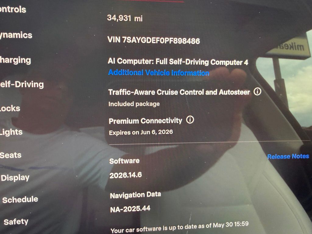 2023 Tesla Model Y **MODEL Y PERFORMANCE AWD**COMPUTER 4**WHITE INTERIOR*AUTOSTEER* - 23031244 - 14