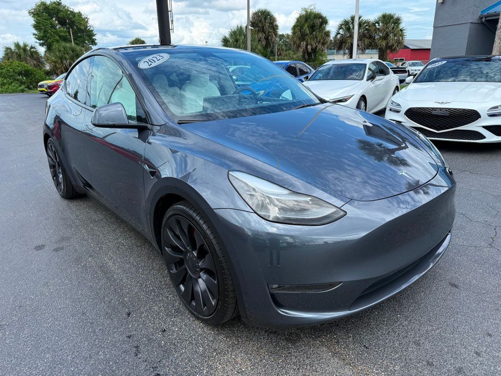 2023 Tesla Model Y **MODEL Y PERFORMANCE AWD**COMPUTER 4**WHITE INTERIOR*AUTOSTEER* - 23031244 - 2