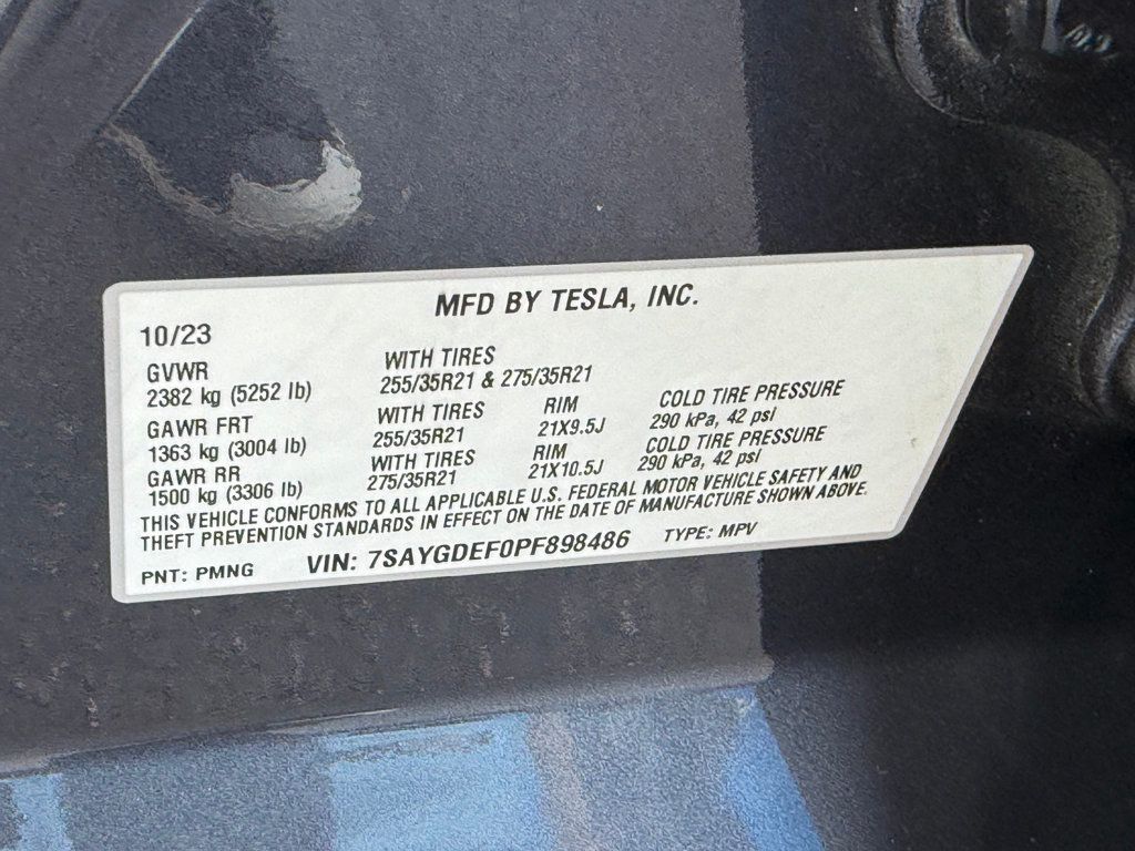 2023 Tesla Model Y **MODEL Y PERFORMANCE AWD**COMPUTER 4**WHITE INTERIOR*AUTOSTEER* - 23031244 - 38
