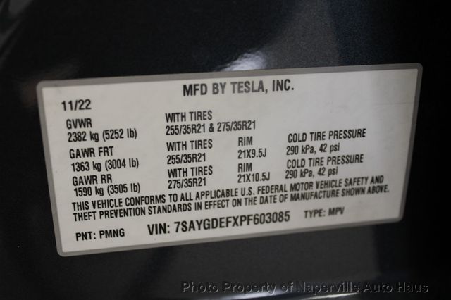 2023 Tesla Model Y Performance AWD - 22585499 - 40