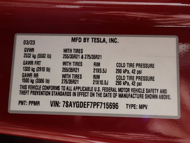 2023 Tesla Model Y Performance AWD - 23018778 - 52