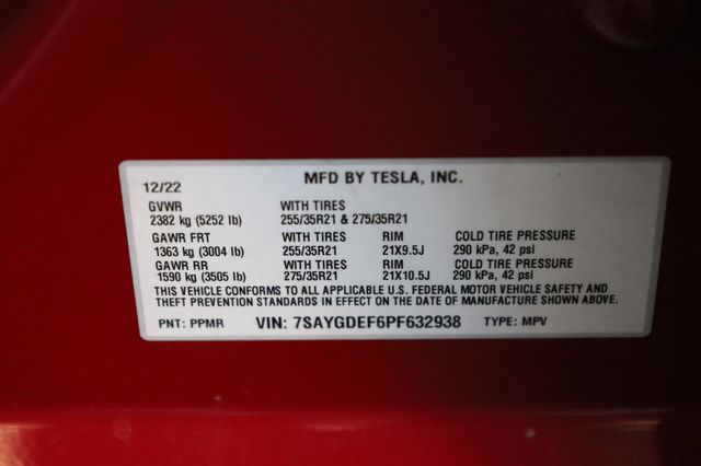 2023 Tesla Model Y Performance AWD - 22969222 - 9