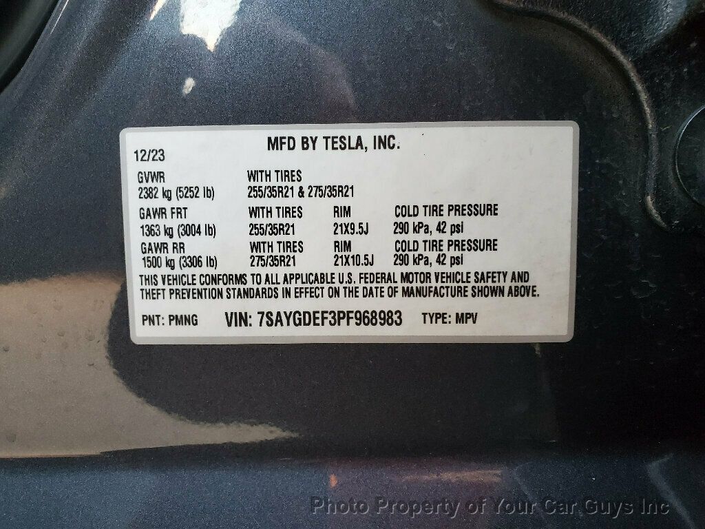 2023 Tesla Model Y Performance AWD - 22959065 - 32