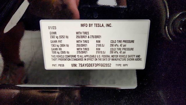 2023 Tesla Model Y Performance AWD - 23054128 - 22