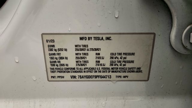 2023 Tesla Model Y Performance AWD - 23071364 - 23