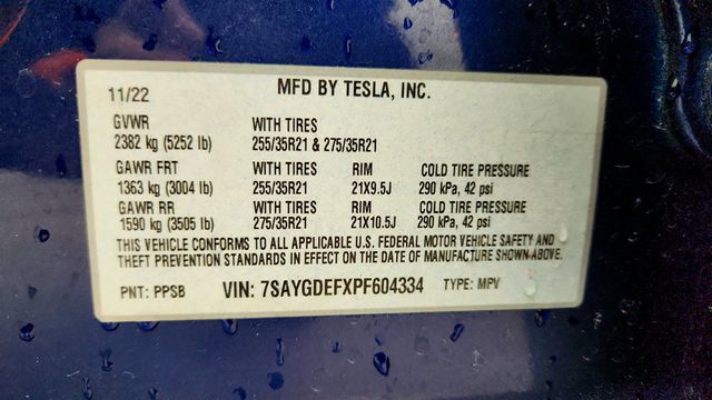 2023 Tesla Model Y Performance AWD with White & Black Premium Interior - 22973232 - 22