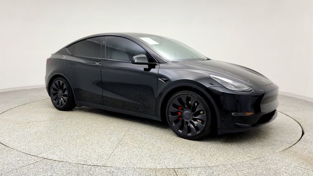 2023 Tesla Model Y Performance AWD w/ White & Black Premium Interior - 23000718 - 2