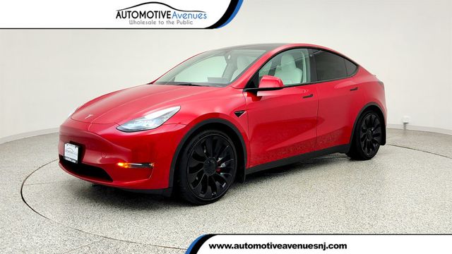 2023 Tesla Model Y Performance AWD w/ White & Black Premium Interior - 23006284 - 0