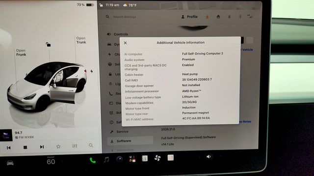 2023 Tesla Model Y Performance AWD w/ White & Black Premium Interior - 23080890 - 14