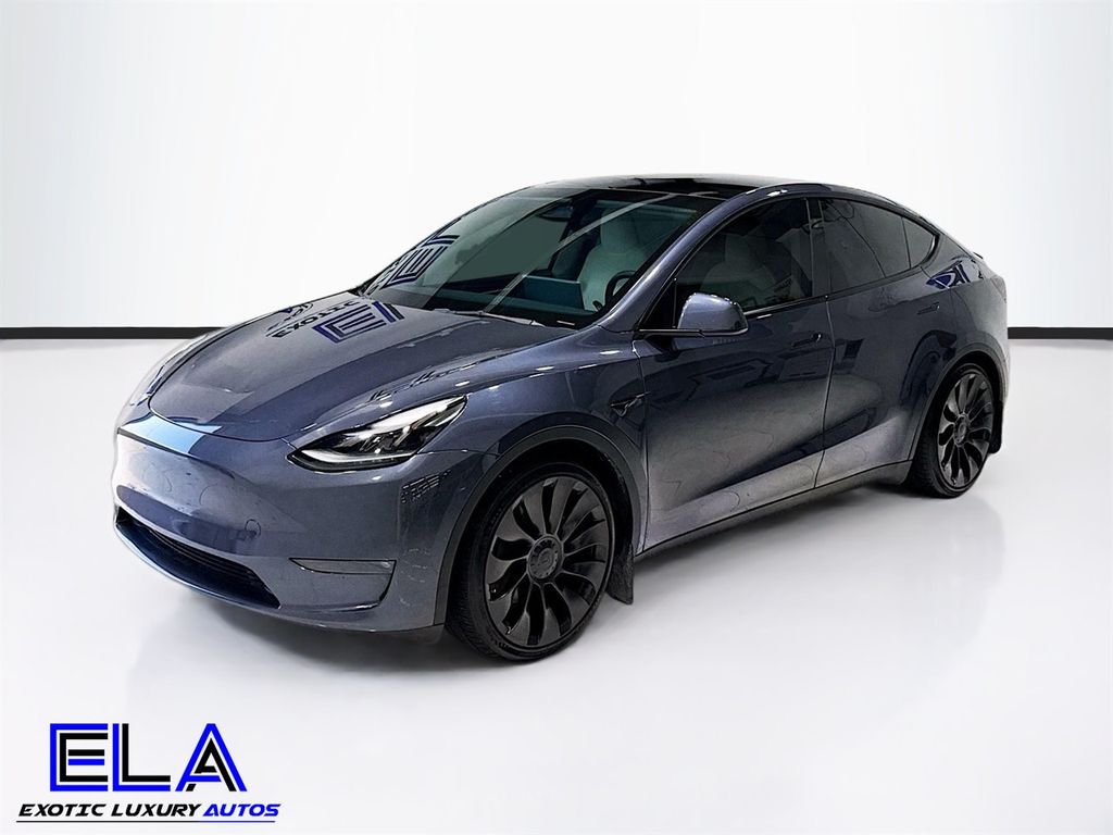 2023 Tesla Model Y PERFORMANCE! FULL BUMPER TO BUMPER FACTORY WARRANTY! WOW!  CLEAN - 22945034 - 50
