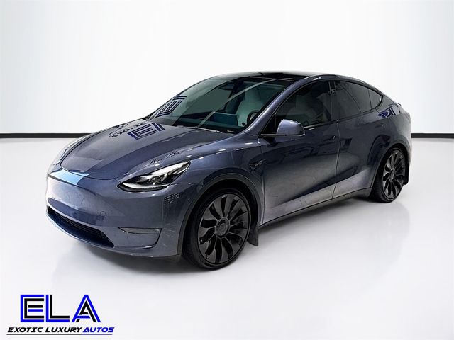 2023 Tesla Model Y PERFORMANCE! FULL BUMPER TO BUMPER FACTORY WARRANTY! WOW!  CLEAN - 22945034 - 50