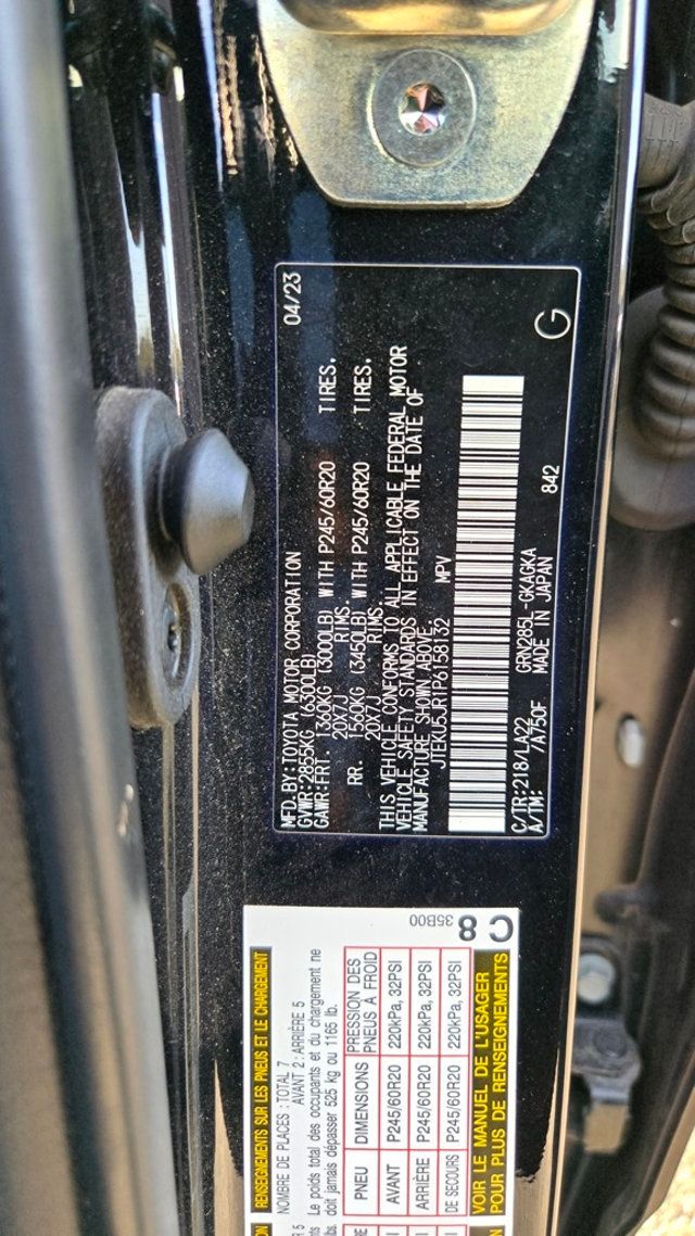 2023 Toyota 4Runner Limited 4WD - 22933435 - 31