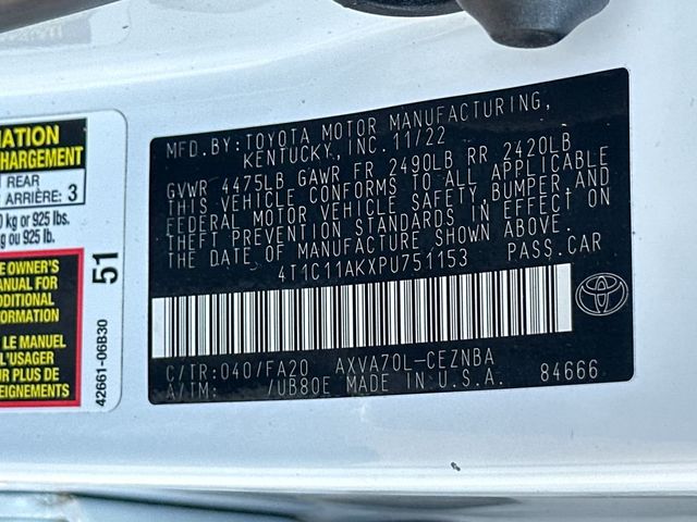 2023 Toyota Camry LE Automatic - 22980616 - 20