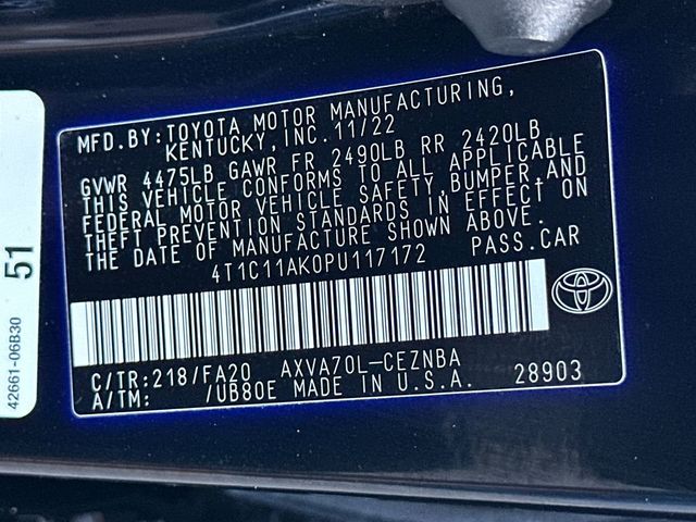 2023 Toyota Camry LE Automatic - 22980786 - 20