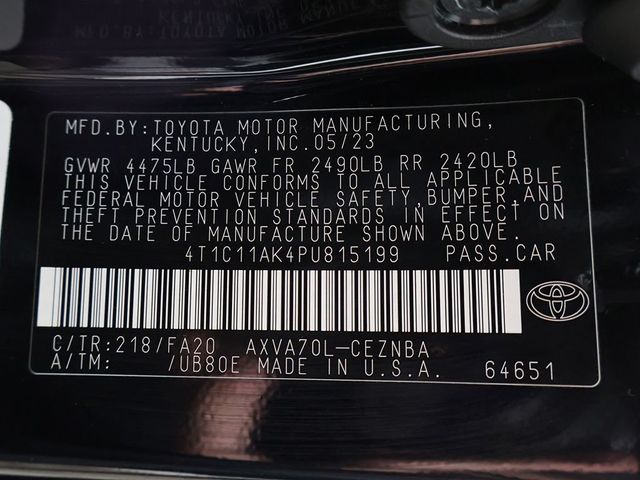2023 Toyota Camry LE Automatic - 23034277 - 43